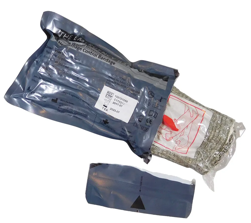 Israeli Bandage Trauma Wound Dressing - PerSys Medical NSN 6510-01-460-0849