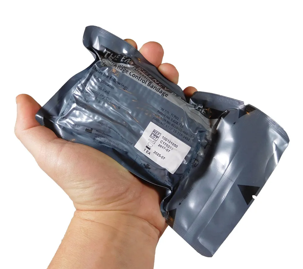 Israeli Bandage Trauma Wound Dressing - PerSys Medical NSN 6510-01-460-0849