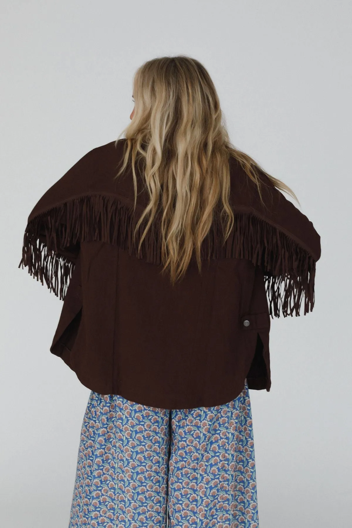 Jackson Hole Button Down Jacket - Chocolate