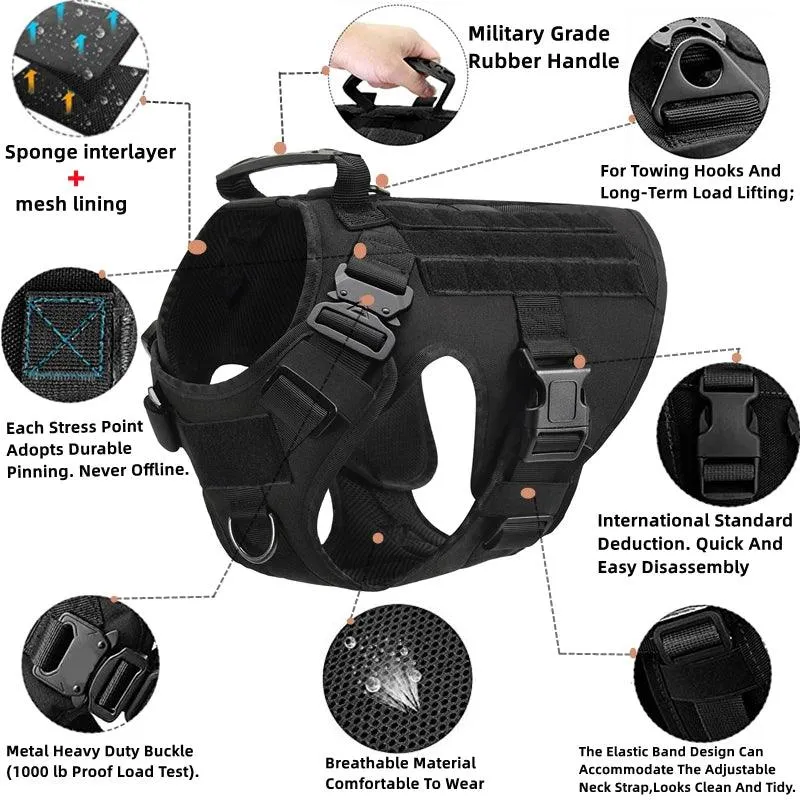K9 Tactical Military Vest for Dogs