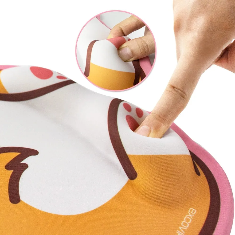 Kawaii Corgi Butt Mousepad