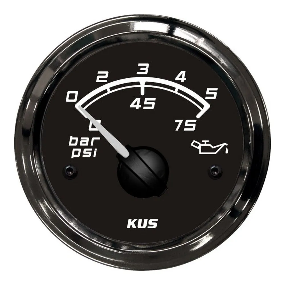 KUS Q Series Oil Pressure Gauge 5 Bar CLEARANCE