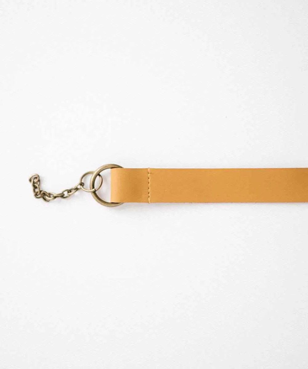 Leather Adjustable Chain Band