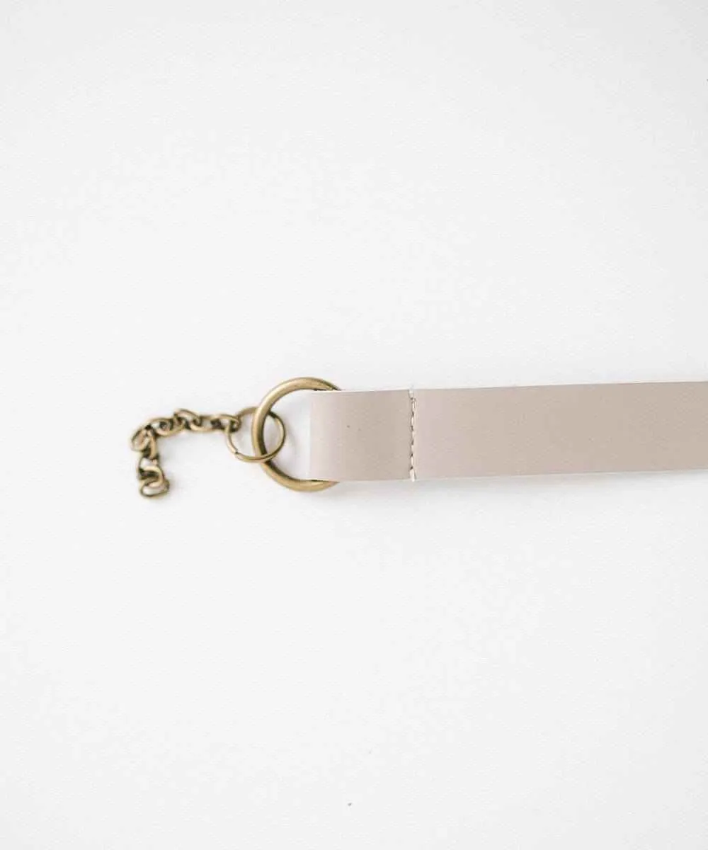 Leather Adjustable Chain Band