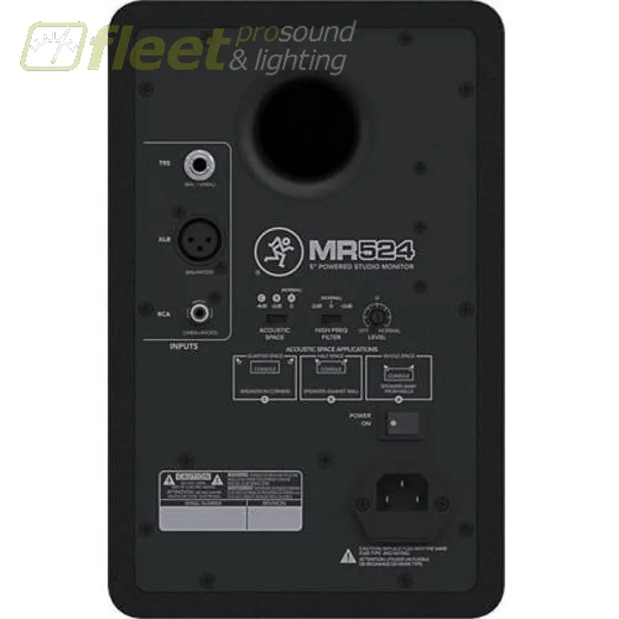Mackie MR524 - 5" 2-Way Powered Studio Monitor