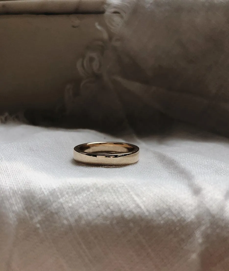 Men's 4mm Square Band