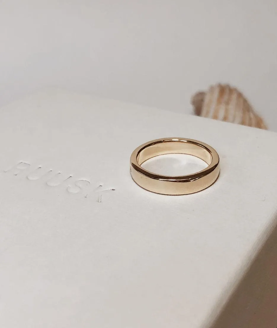 Men's 4mm Square Band