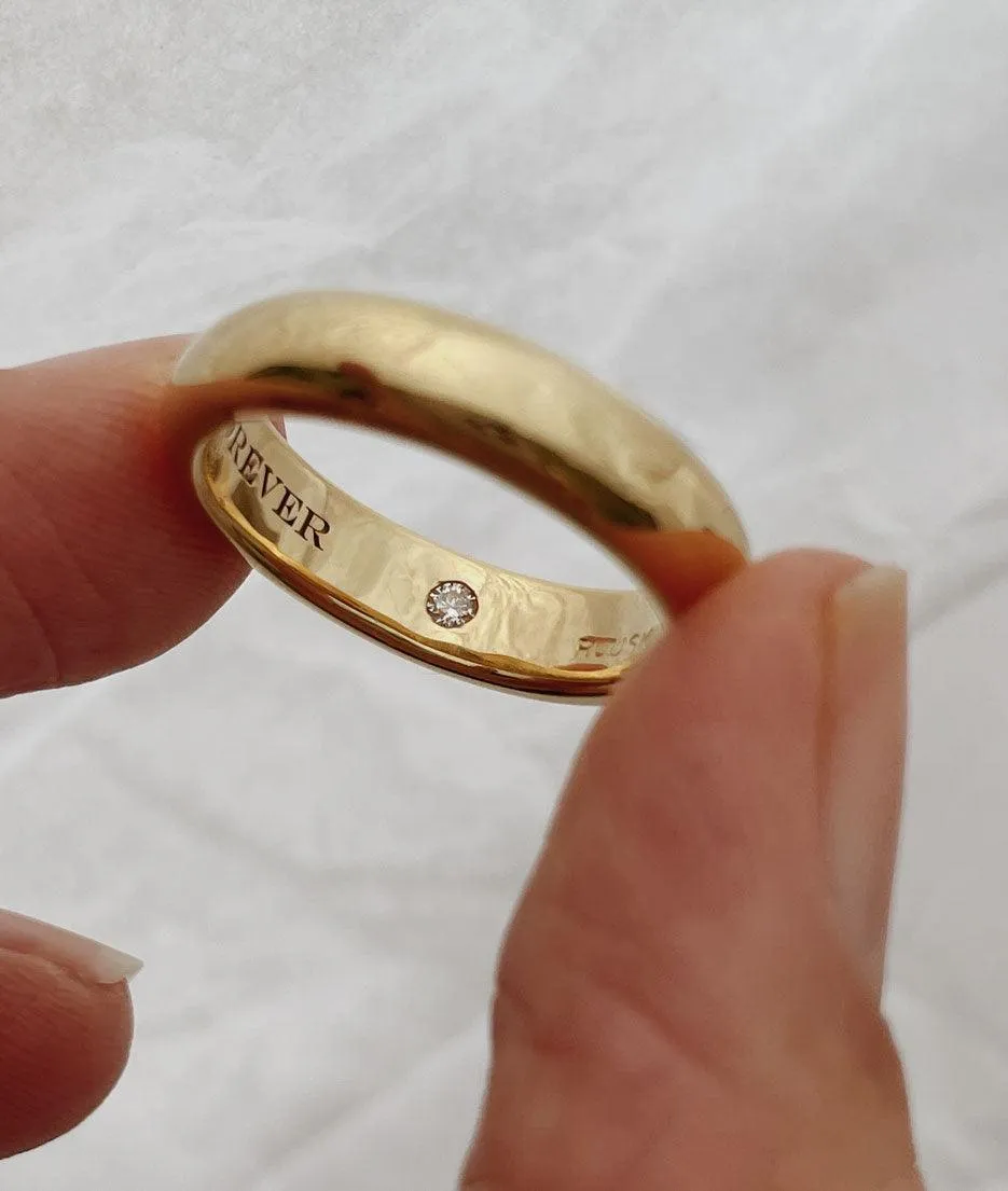 Men's 5mm Round Band