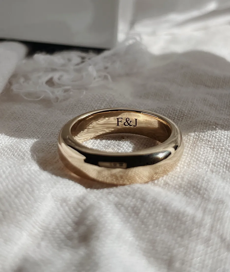 Men's 5mm Round Band