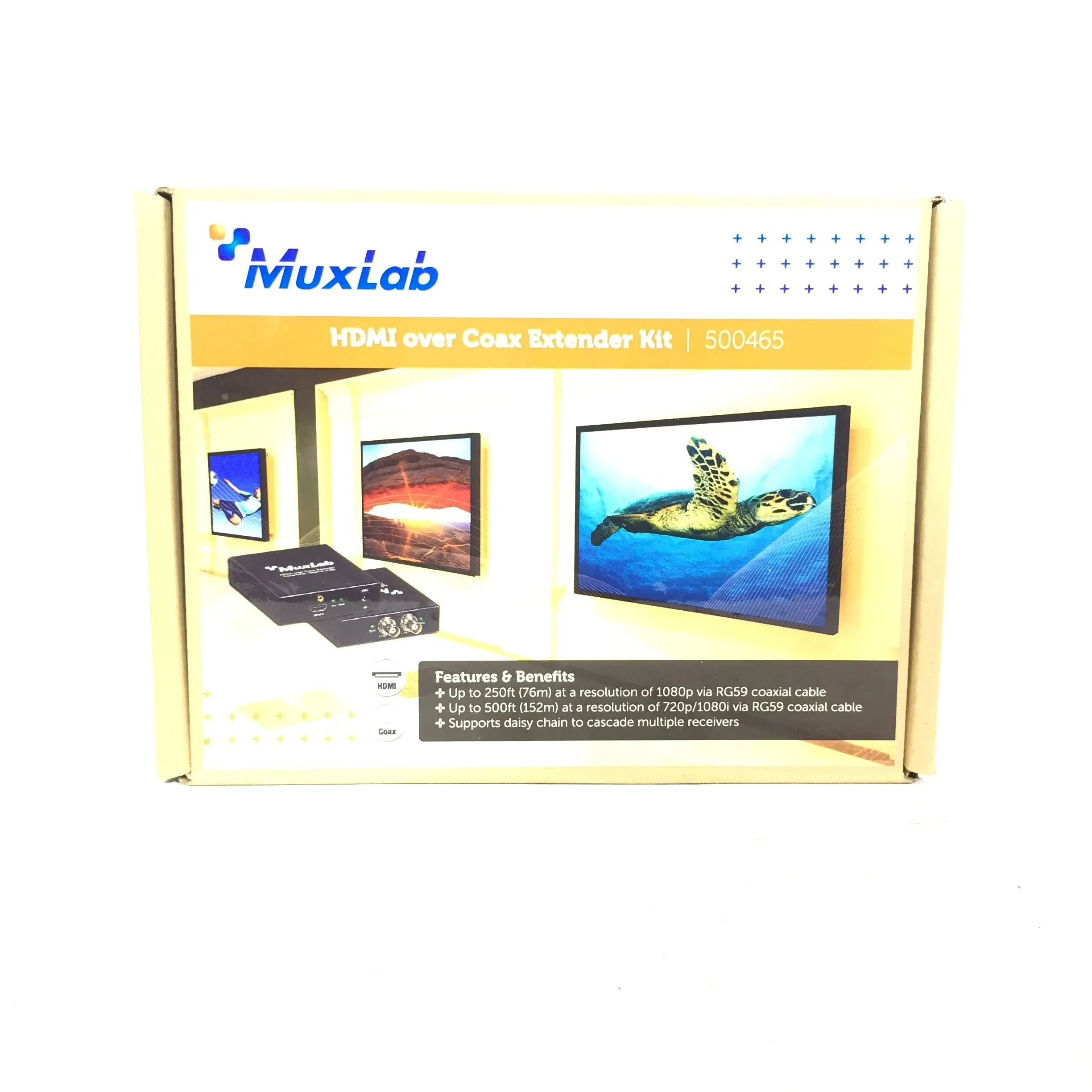 MuxLab 500465-RX HDMI-over-Coax Receiver #2591 - DEMO