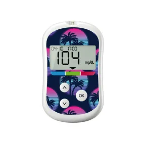 Neon Sunset for OneTouch Verio Flex Glucometer
