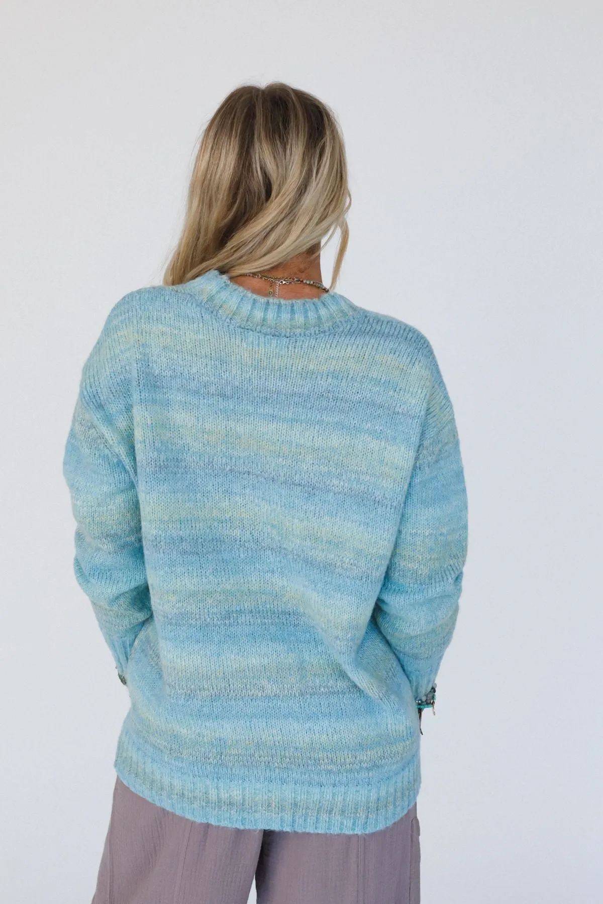 Ocean Side Cardigan - Green