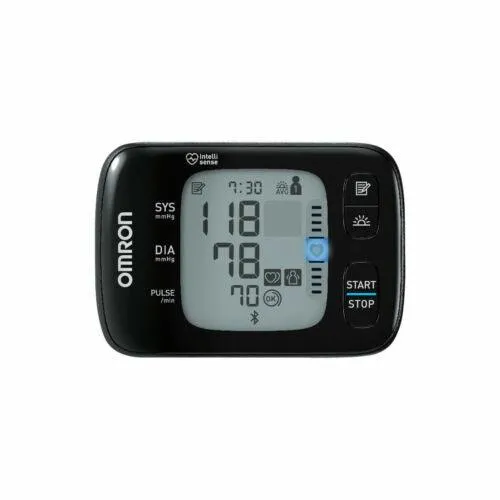 Omron HEM6232T Bluetooth Wrist Blood Pressure Monitor
