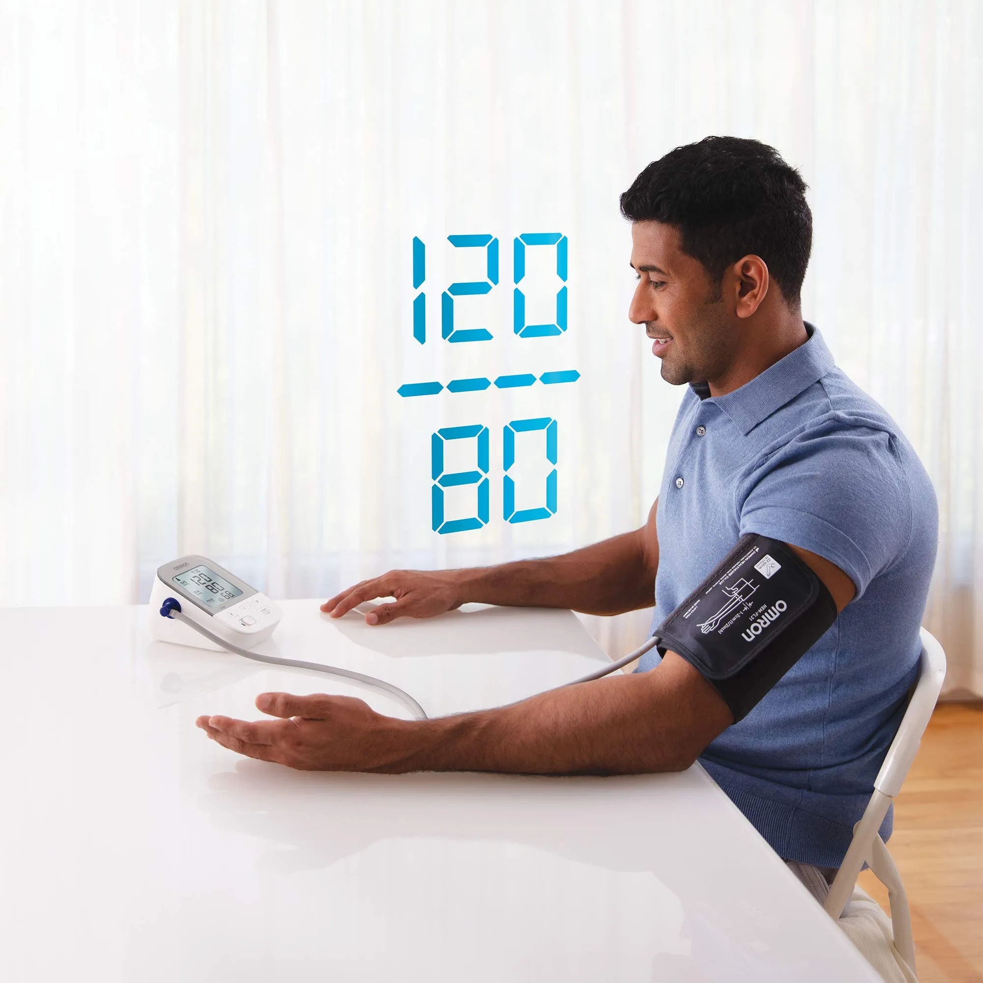 Omron X4 Smart Home Blood Pressure Monitor that Automatically Syncs to your Smartphone