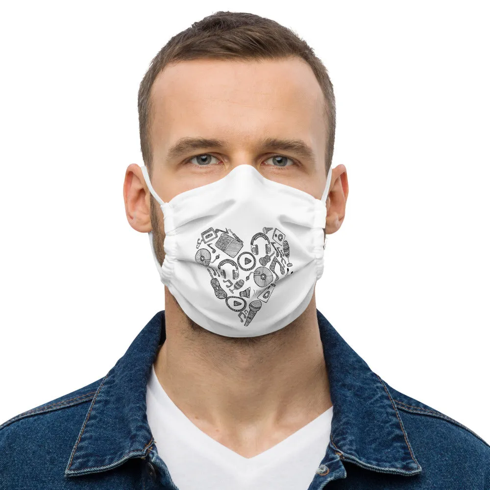 Passions of the Heart Premium Face Mask