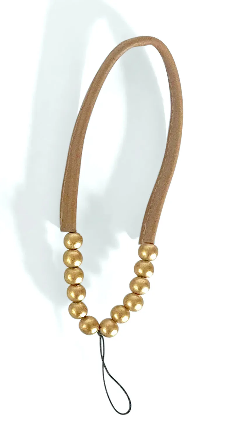 Phone Strap Cell Phone Handle In Leather