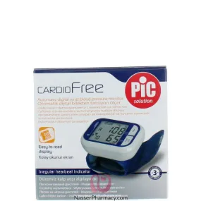 Pic Cardio Free Blood Pressure Monitor (Wrist) Device 1 PC