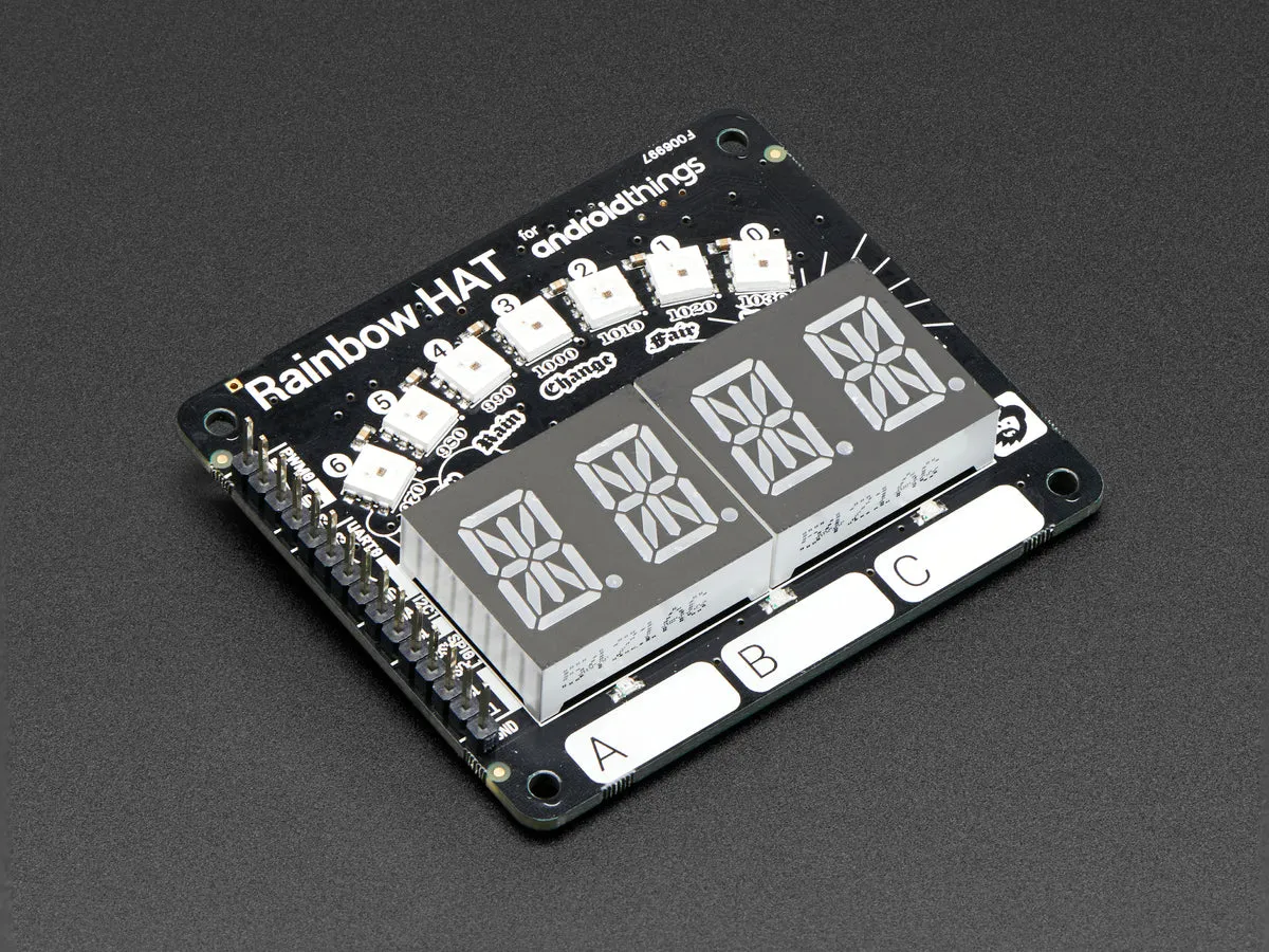 Pimoroni Rainbow HAT for Android Things™ and Raspberry Pi