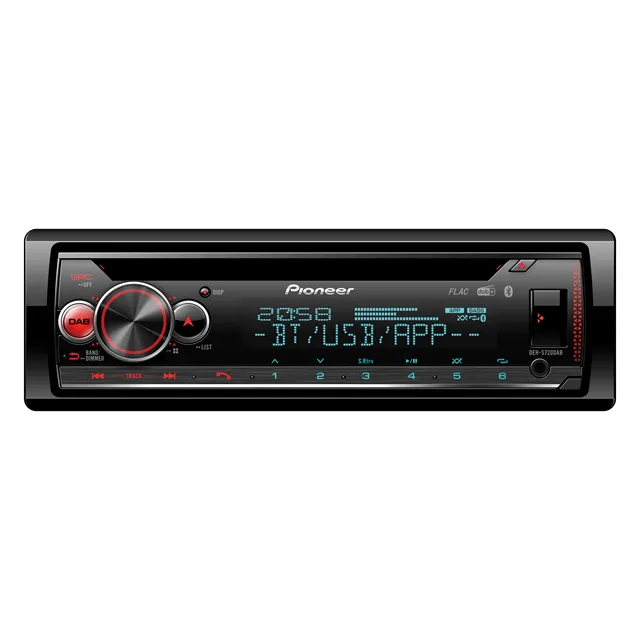Pioneer Cd Receiver With Dab  Digital Radio- DEH-S720DAB