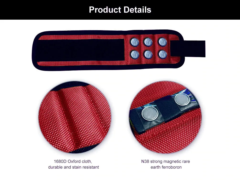 Portable Magnetic Wristband