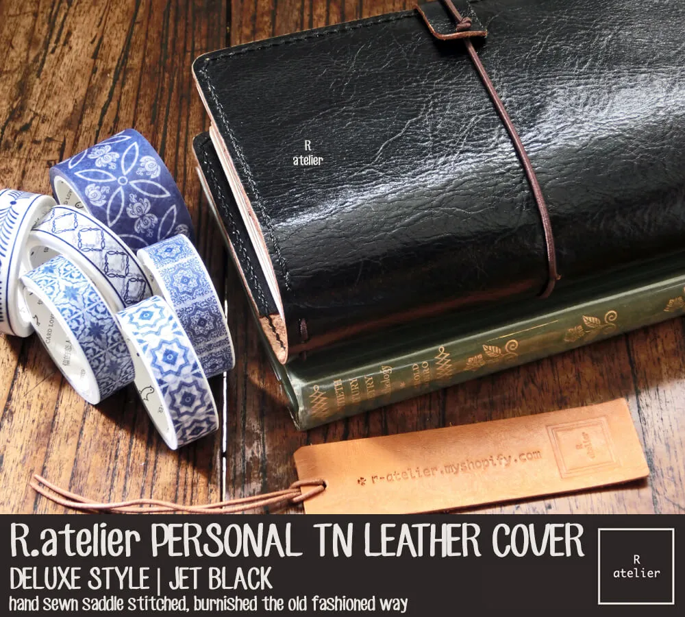 R.atelier Personal TN Folio | Jet Black