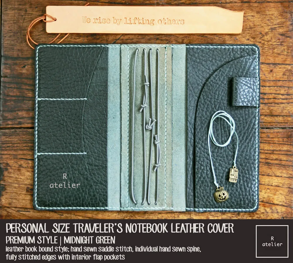R.atelier Personal TN Folio | Midnight Green
