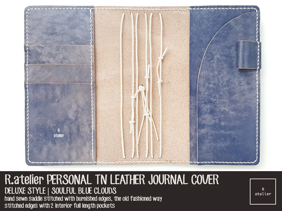 R.atelier Personal TN Folio | Soulful Blue Clouds
