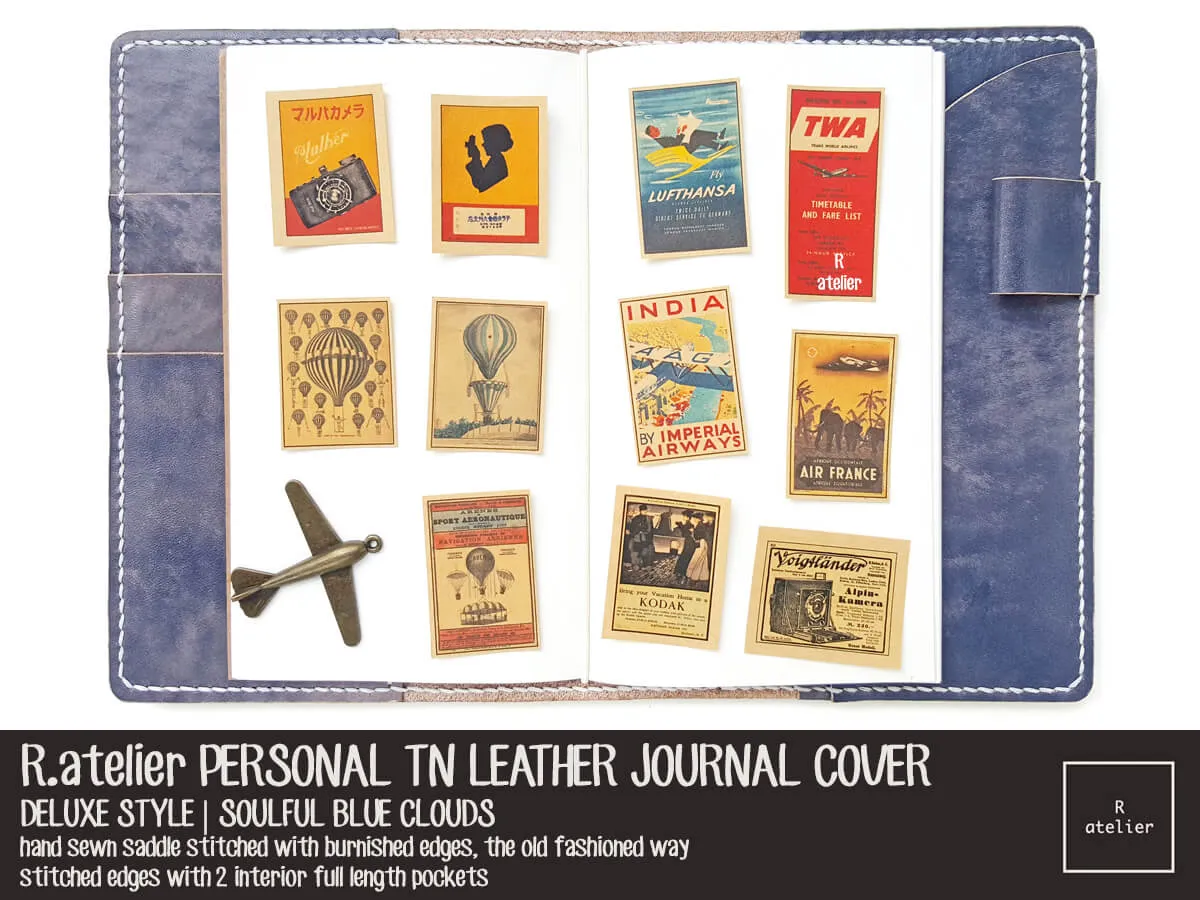 R.atelier Personal TN Folio | Soulful Blue Clouds