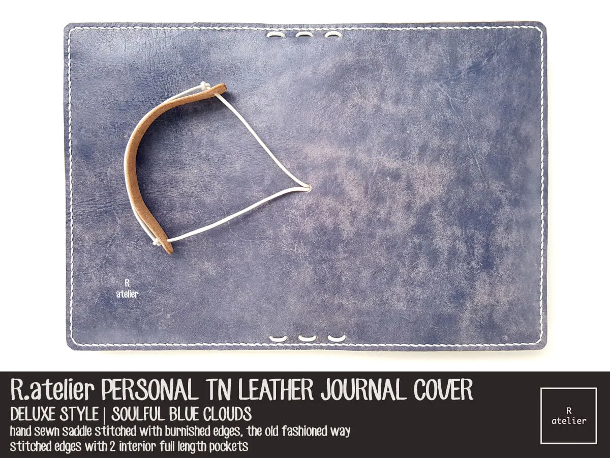R.atelier Personal TN Folio | Soulful Blue Clouds