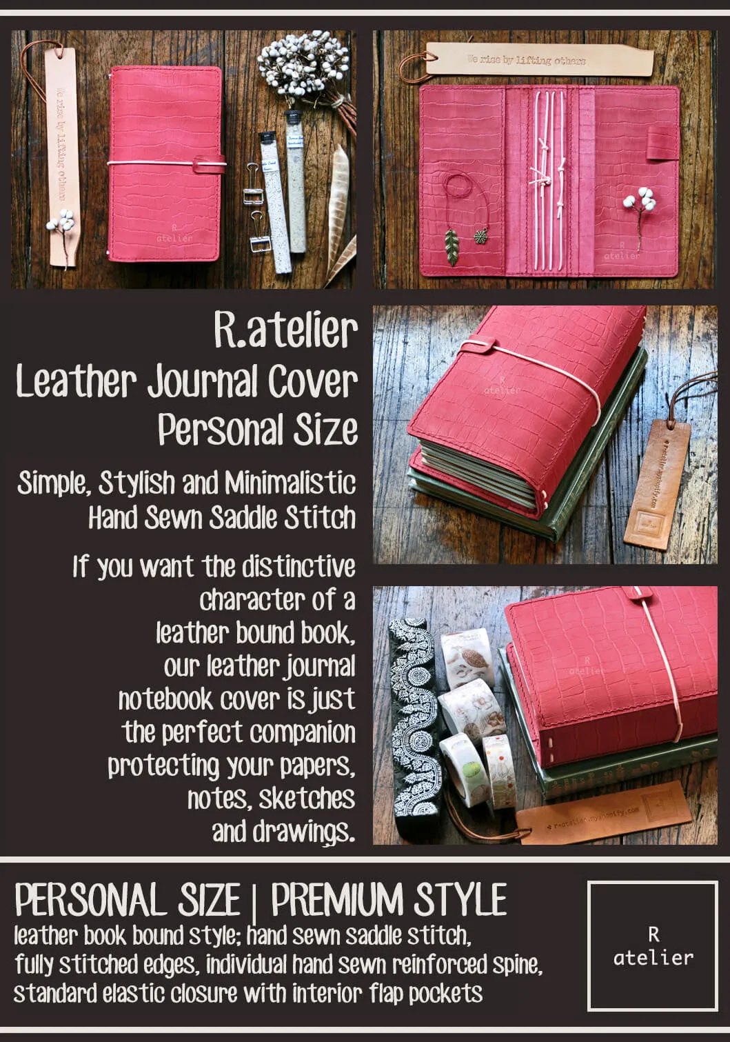 R.atelier Personal TN Folio | Strawberry