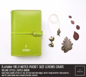 R.atelier Pocket TN Leather Folio | Apple Green