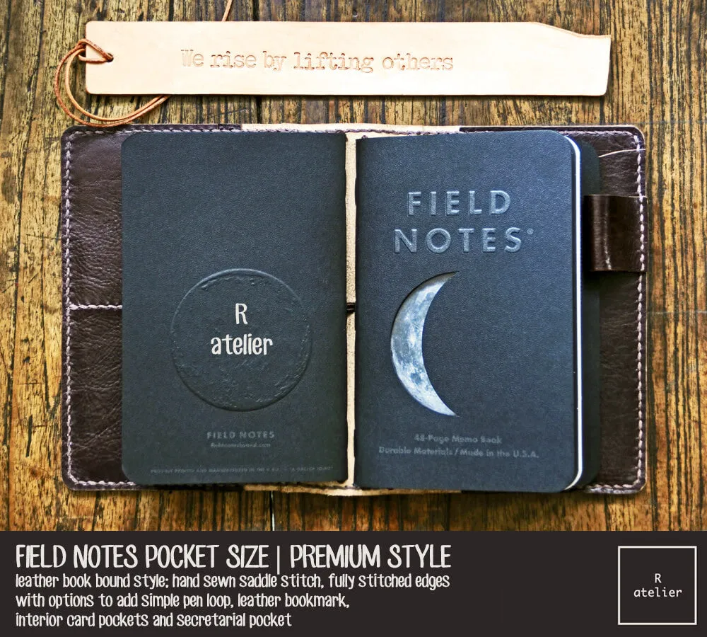 R.atelier Pocket TN Leather Folio | Auburn