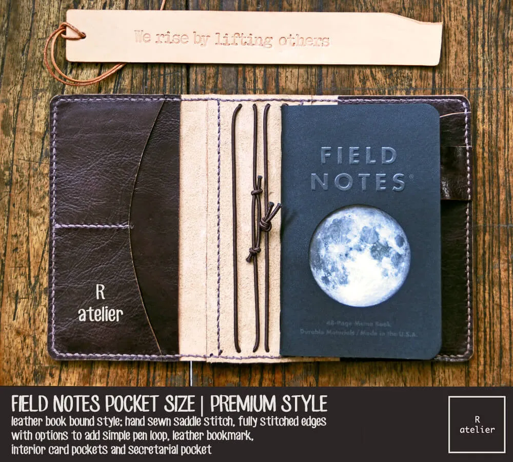 R.atelier Pocket TN Leather Folio | Auburn