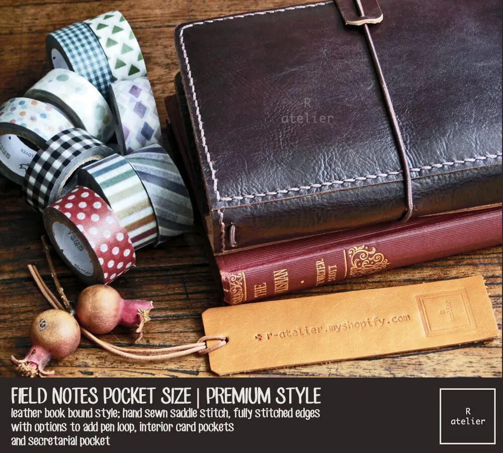 R.atelier Pocket TN Leather Folio | Auburn