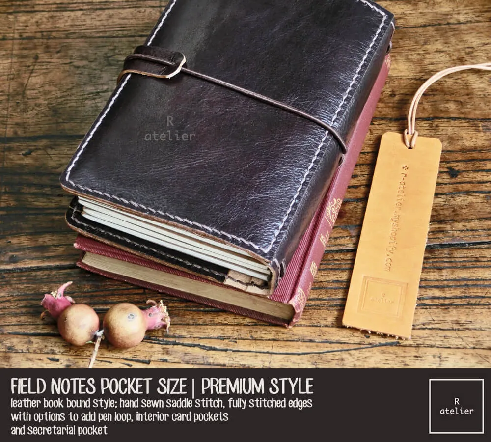 R.atelier Pocket TN Leather Folio | Auburn