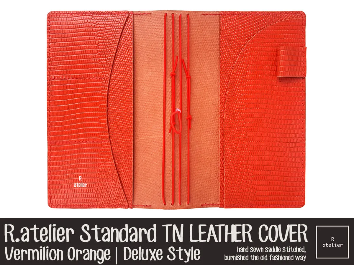 R.atelier Standard TN Folio | Vermilion Orange