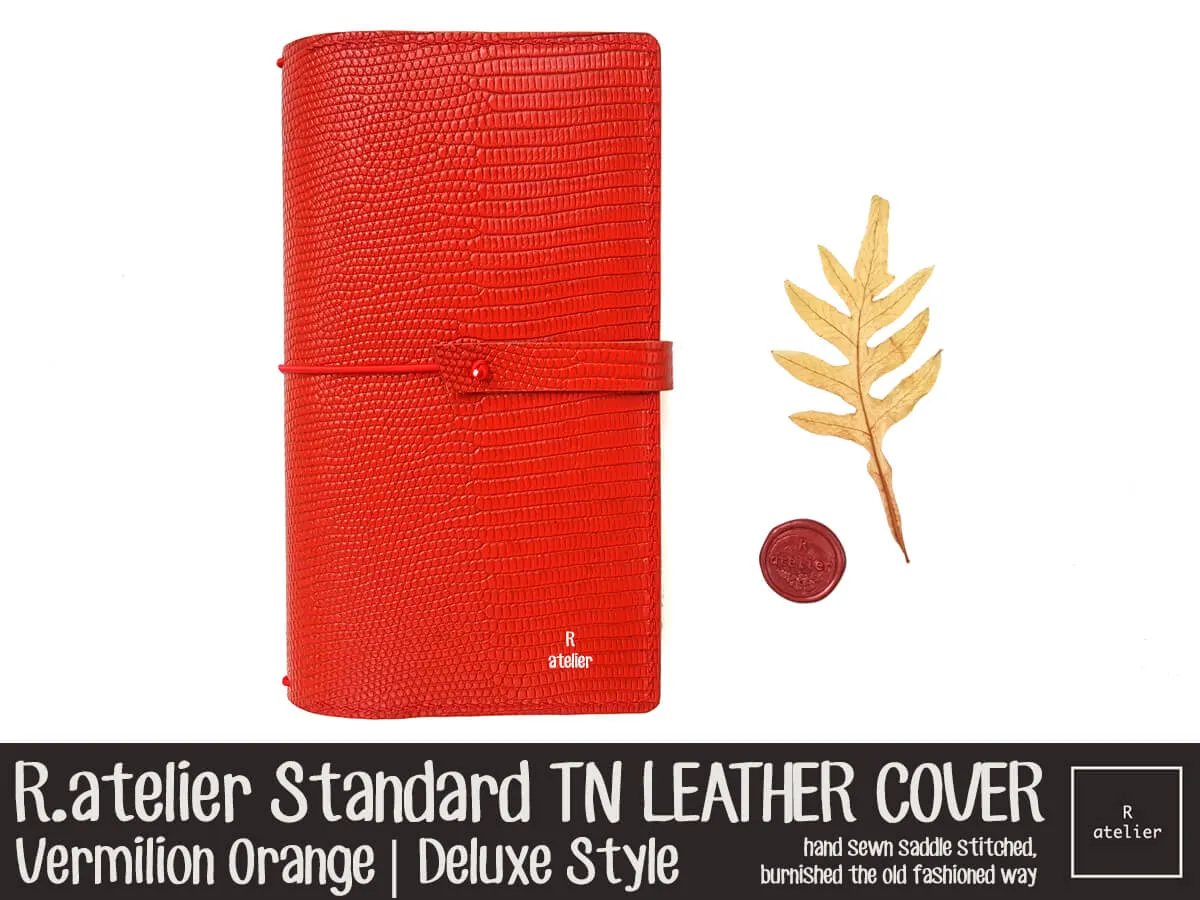 R.atelier Standard TN Folio | Vermilion Orange