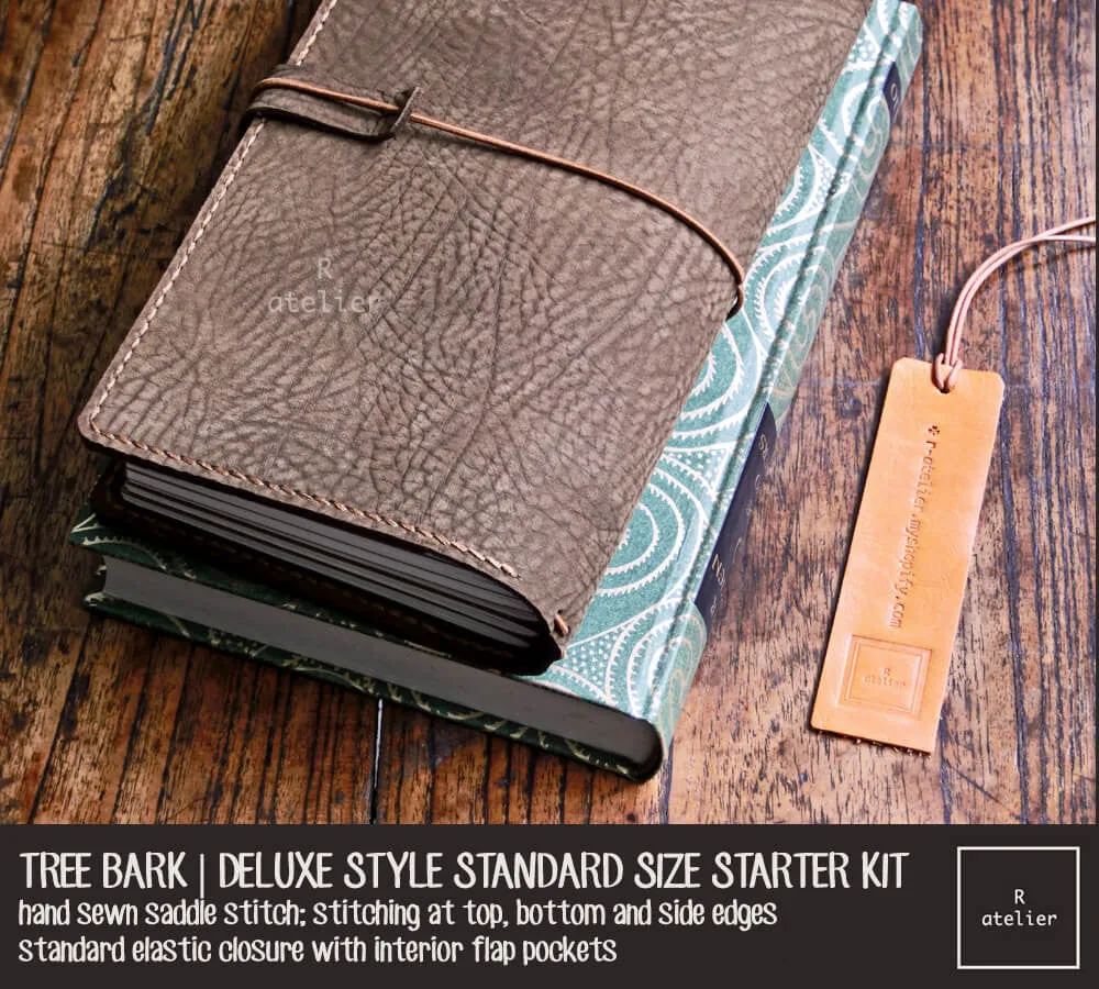 R.atelier Standard TN Leather Folio | Tree Bark