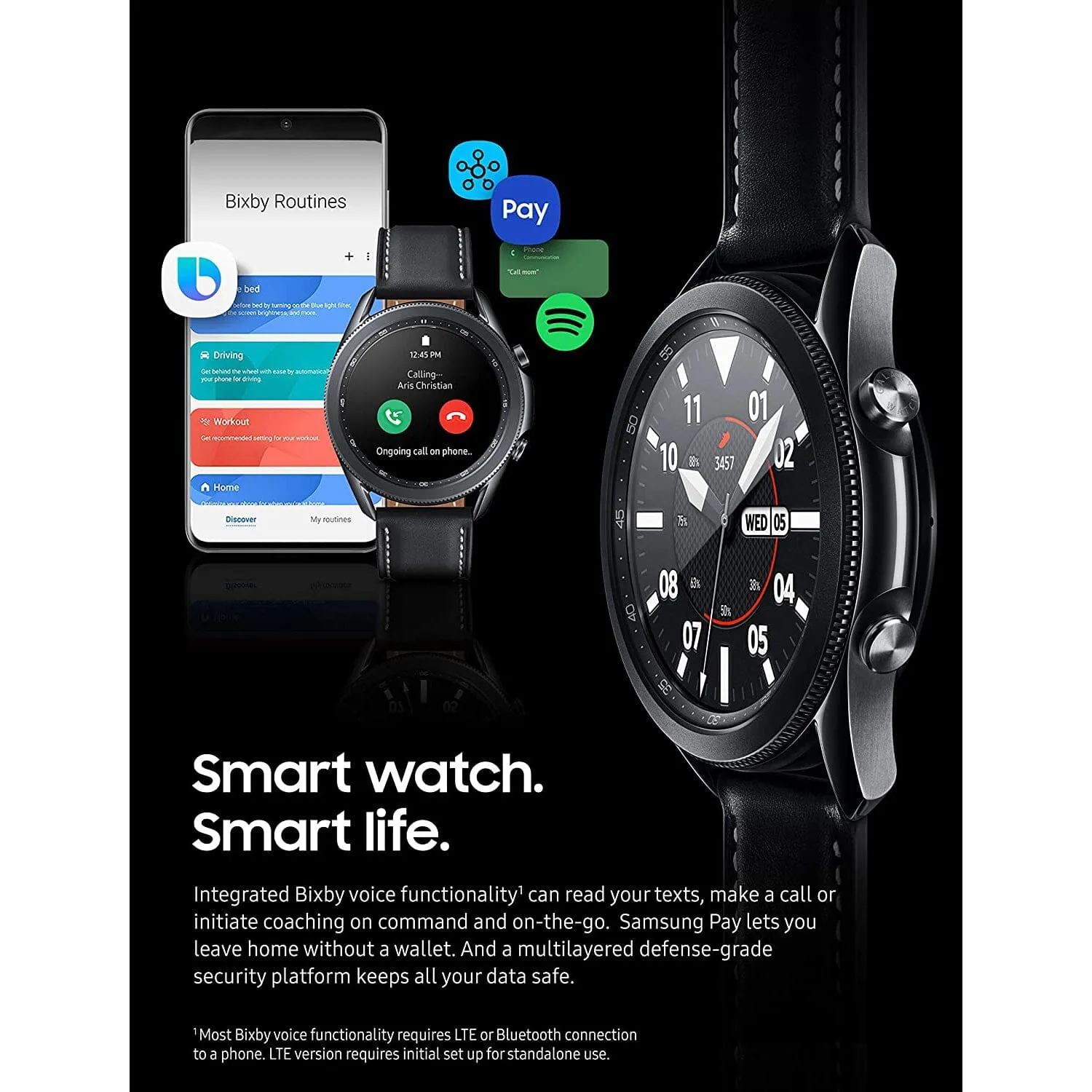 Samsung Galaxy Watch 3 45mm (Refurbished)