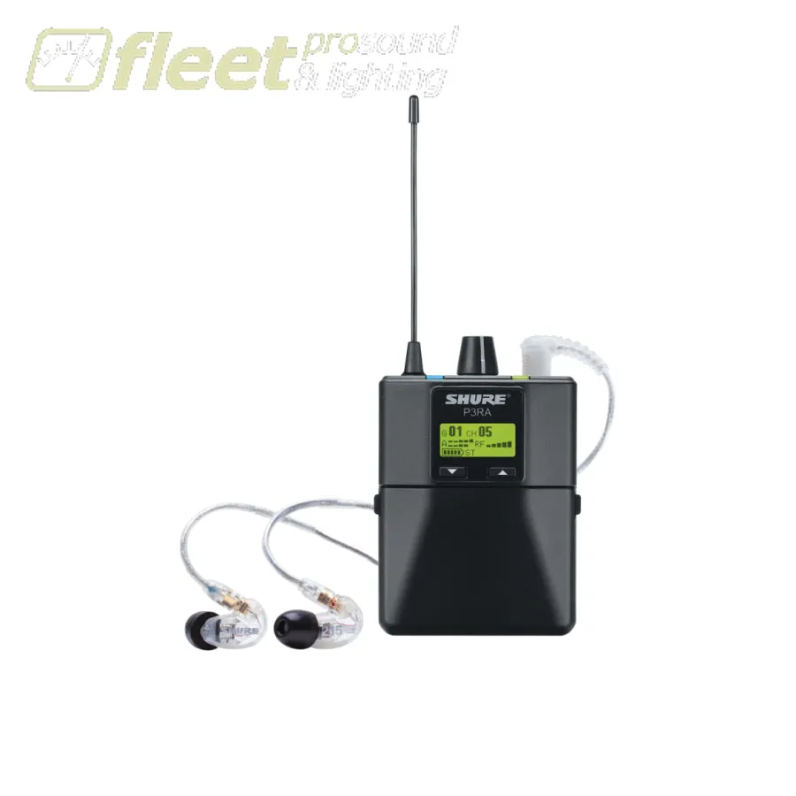 Shure P3RA-G20 Premium Wireless Bodypack Receiver