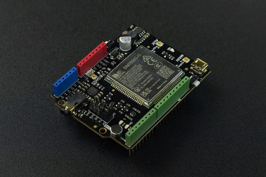 SIM7600G-H CAT4 4G (LTE) Shield for Arduino