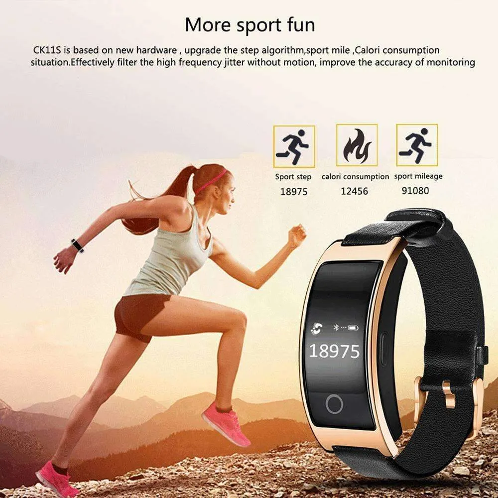 Smart Blood Pressure Smartwatch and Heart Rate Monitor