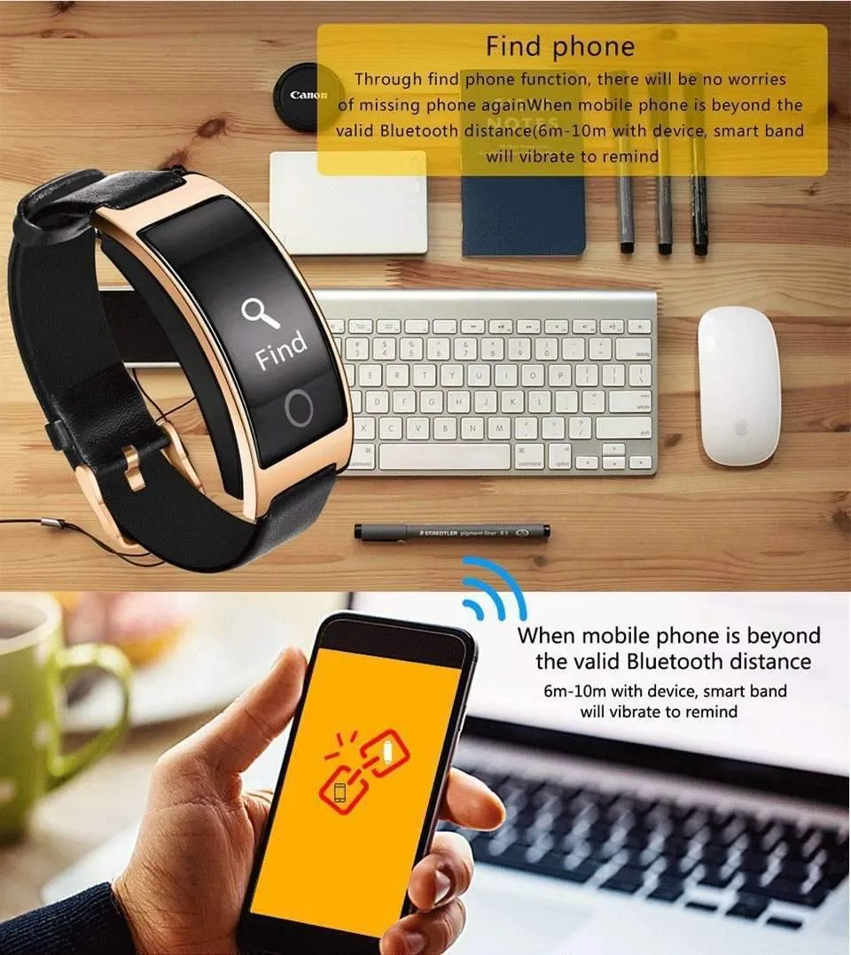 Smart Blood Pressure Smartwatch and Heart Rate Monitor