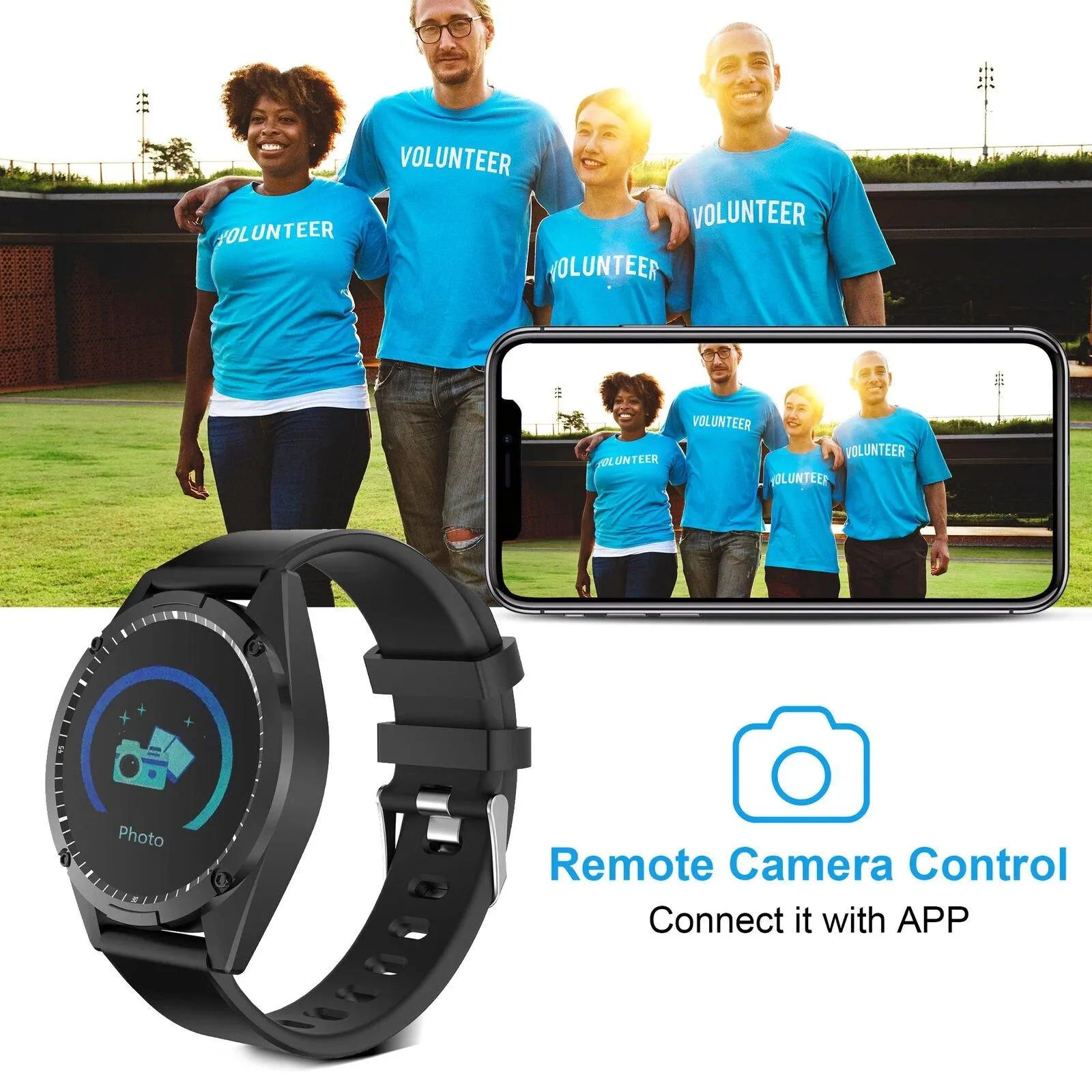 Smart Sport Watch Activity Tracker with Blood Pressure Heart Rate Sleep Monitor