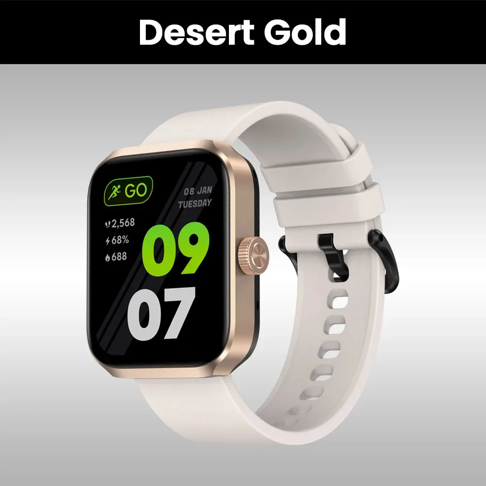 Smart Watch 1.78'' AMOLED Display Built-in GPS & Amazon Alexa Make/Receive Phone Calls 3ATM Smartwatch