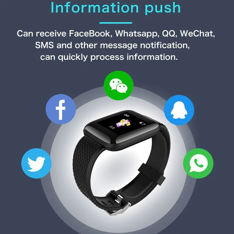 Smart Watch Men Blood Pressure Heart Rate Monitor Milanese Stainless Steel Smart Wristband Sport Fitness tracker Smart watch Box