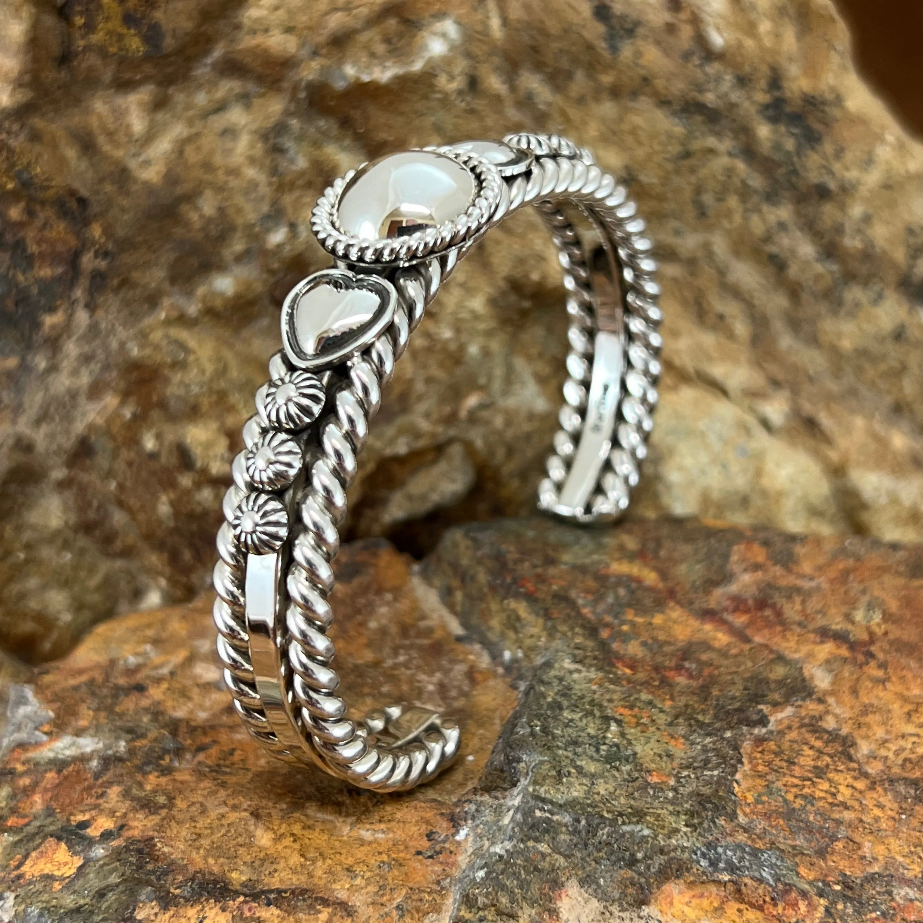 Sterling Silver Bracelet by Artie Yellowhorse