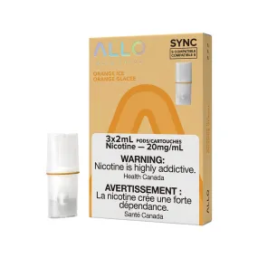 STLTH Compatible Allo Sync Orange Ice Vape Pods