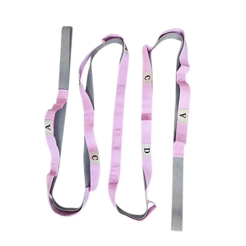 Stretch Band Multi-loop Yoga Stretching Strap Physical Therapy Leg Stretching Band Home Strength Elastic Exercise Bands