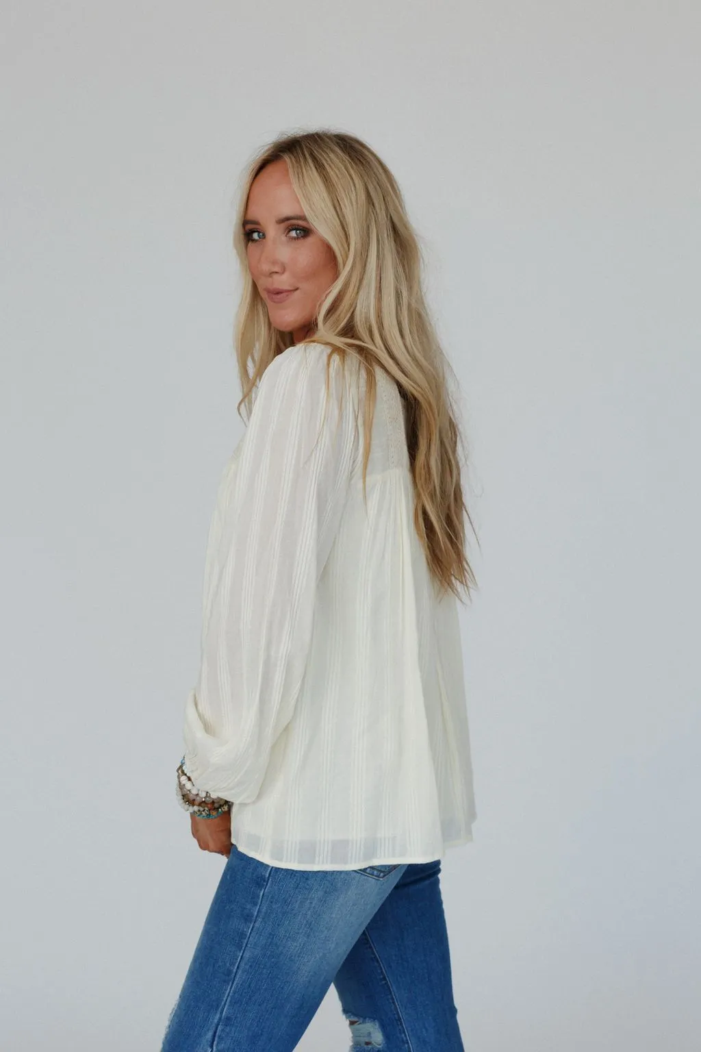 Sunny Daydream Top - Cream